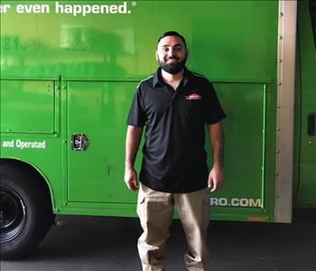 Roman Duarte, team member at SERVPRO of Canoga Park / West Hills