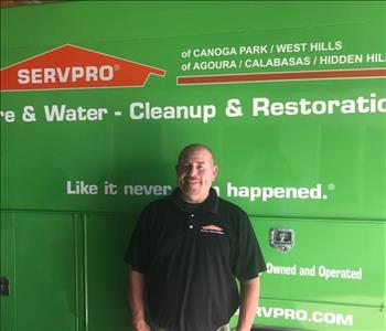 Nelson Alas, team member at SERVPRO of Canoga Park / West Hills